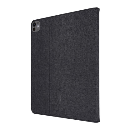 For iPad Pro 11 2024 Fabric Leather Tablet Case(Black) - iPad Pro 11 2024 Cases by buy2fix | Online Shopping UK | buy2fix