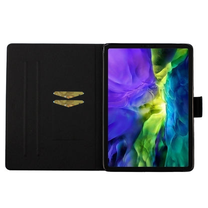 For iPad Pro 11 2024 Voltage Coloured Drawing Smart Leather Tablet Case(Girl Back) - iPad Pro 11 2024 Cases by buy2fix | Online Shopping UK | buy2fix