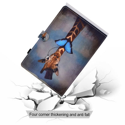 For iPad Pro 11 2024 Painted Stitching Smart Leather Tablet Case(Deer) - iPad Pro 11 2024 Cases by buy2fix | Online Shopping UK | buy2fix