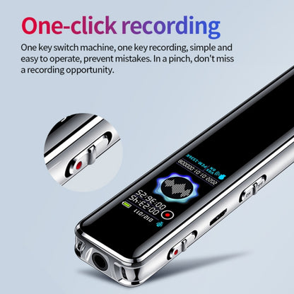 JNN Q22 HD Color Screen Stick Shape Portable Voice Recording Pen, Memory:16GB(Black) - Recording Pen by JNN | Online Shopping UK | buy2fix