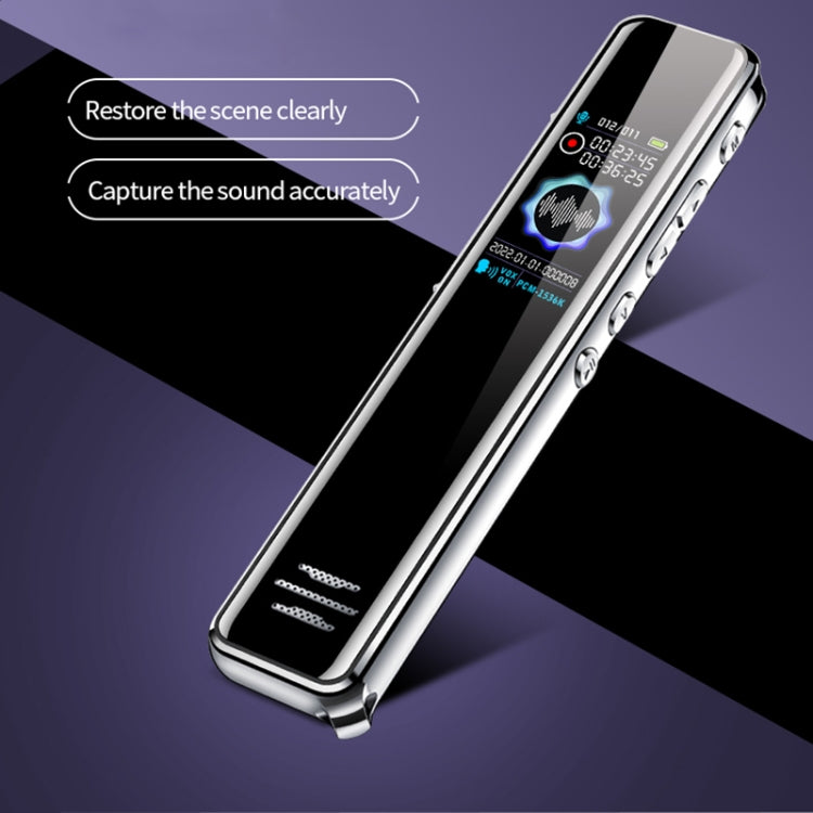 JNN Q22 HD Color Screen Stick Shape Portable Voice Recording Pen, Memory:64GB(Black) - Recording Pen by JNN | Online Shopping UK | buy2fix