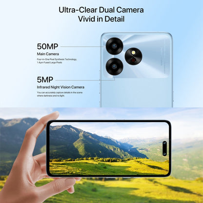 [HK Warehouse] UMIDIGI G6 5G, 6GB+128GB, Face ID Identification, 6.6 inch UMIDIGI OS Dimensity 6100+ 5G Octa Core, Network: 5G(Lake Green) - UMIDIGI by UMIDIGI | Online Shopping UK | buy2fix