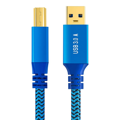 Printer / Hard Disk USB 3.0 A Male to B Male Connector Cable, Length:3m(Blue) - USB 3.0 by buy2fix | Online Shopping UK | buy2fix