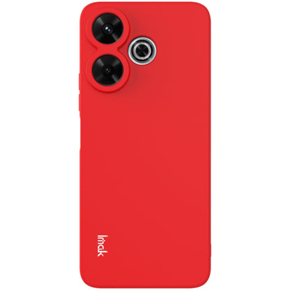 For Xiaomi Poco M6 4G IMAK UC-4 Series Straight Edge TPU Soft Phone Case(Red) - Xiaomi Cases by imak | Online Shopping UK | buy2fix