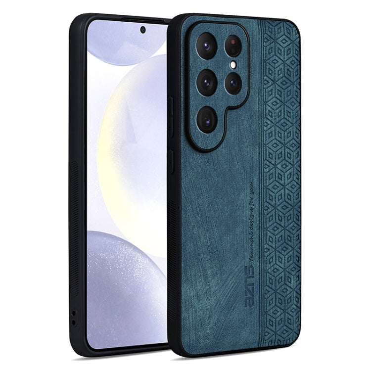 For Samsung Galaxy S25 Ultra 5G AZNS 3D Embossed Skin Feel Phone Case(Dark Green) - Galaxy S25 Ultra 5G Cases by AZNS | Online Shopping UK | buy2fix