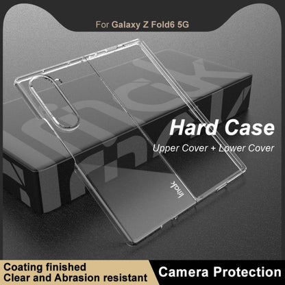 For Samsung Galaxy Z Fold6 imak Wing II Pro Series Wear-resisting Crystal Phone Case(Transparent) - Galaxy Z Fold6 5G Cases by imak | Online Shopping UK | buy2fix