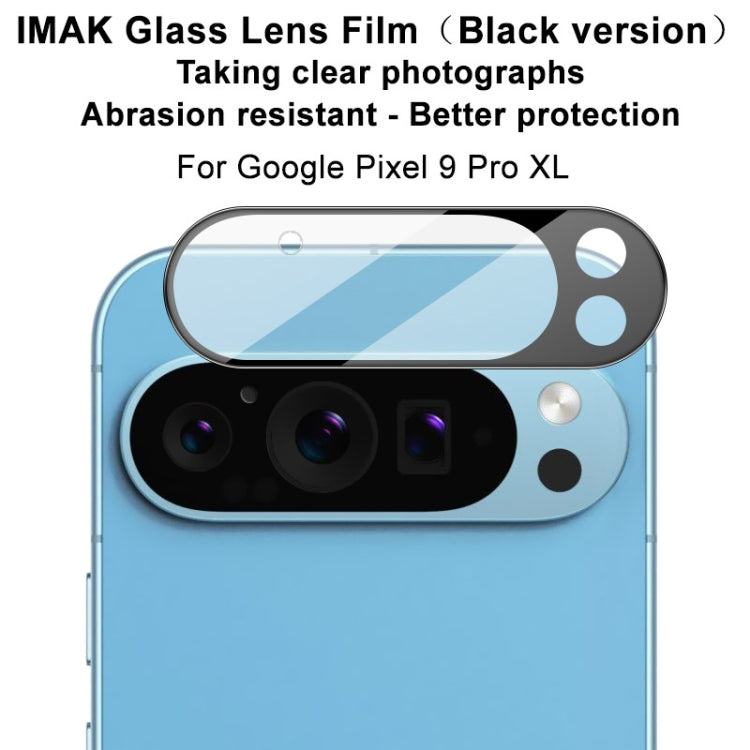 For Google Pixel 9 Pro XL IMAK Rear Camera Lens Glass Film Black Version - Other by imak | Online Shopping UK | buy2fix