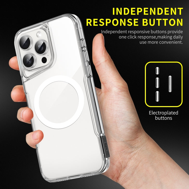 For iPhone 11 Pro Max MagSafe Acrylic + TPU Transparent Full Coverage Phone Case - iPhone 11 Pro Max Cases by buy2fix | Online Shopping UK | buy2fix