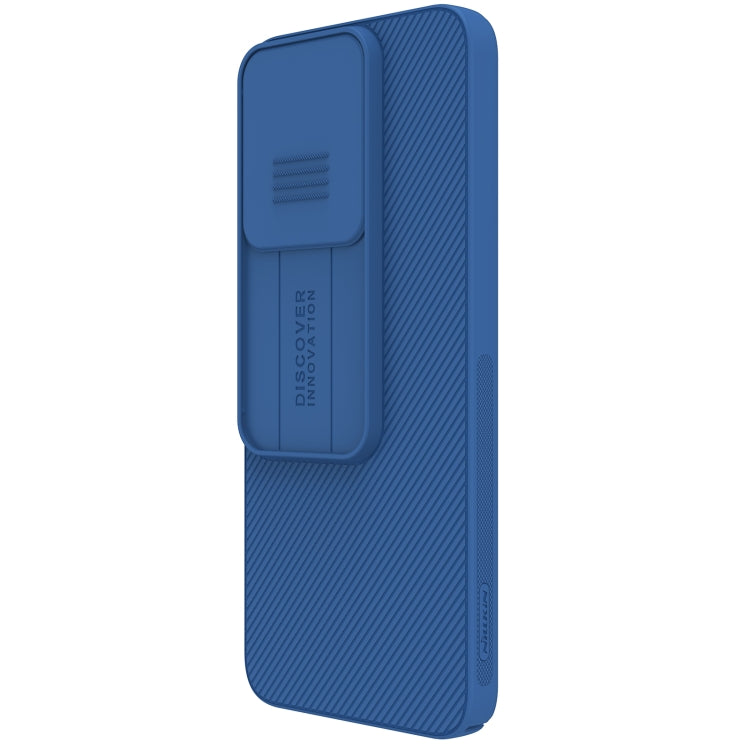 For Redmi Note 13R 5G / 13 4G NILLKIN Black Mirror Series Camshield PC Phone Case(Blue) - Redmi 13 Cases by NILLKIN | Online Shopping UK | buy2fix