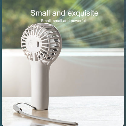 N605 Handheld Type-C Charging Portable Small Fan(White) - Electric Fans by buy2fix | Online Shopping UK | buy2fix