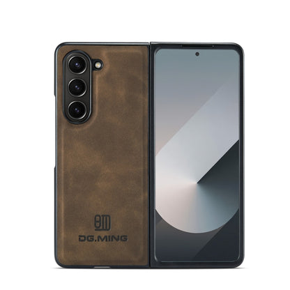 For Samsung Galaxy Z Fold6 DG.MING M2/M1 Series Magnetic Phone Case(Coffee) - Galaxy Z Fold6 5G Cases by DG.MING | Online Shopping UK | buy2fix