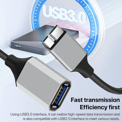 USB 3.0 A Female to Micro B Mobile Hard Disk Adapter Cable, Length:0.5m - USB 3.0 by buy2fix | Online Shopping UK | buy2fix