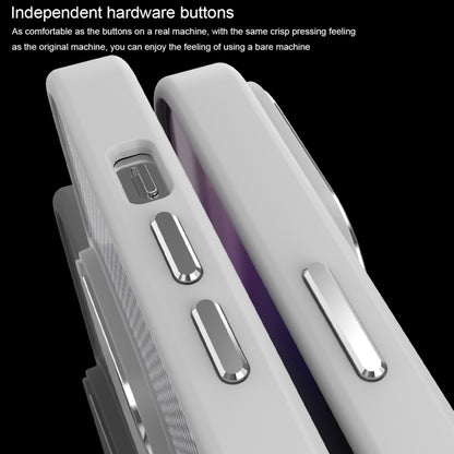 For iPhone 12 Pro Carbon Fiber Texture MagSafe Magnetic Shockproof Phone Case(Purple) - iPhone 12 / 12 Pro Cases by buy2fix | Online Shopping UK | buy2fix