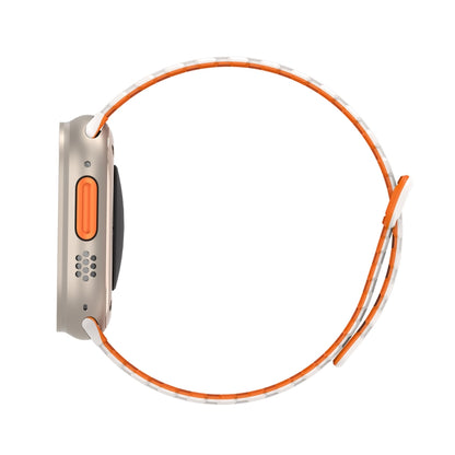 For Apple Watch Series 2 42mm DUX DUCIS KJ Series Magnetic Buckle Silicone Watch Band(Starlight Orange) - Watch Bands by DUX DUCIS | Online Shopping UK | buy2fix