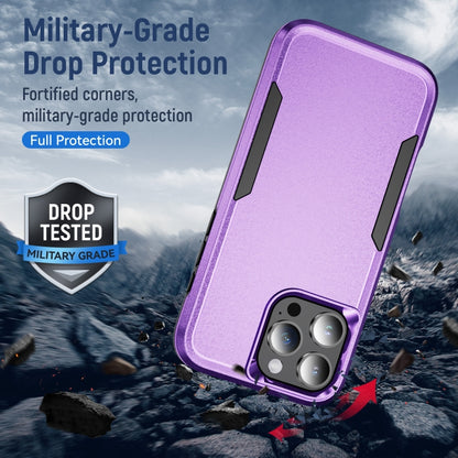 For iPhone 16 Pro Max Pioneer Armor Heavy Duty PC + TPU Phone Case(Purple+Black) - iPhone 16 Pro Max Cases by buy2fix | Online Shopping UK | buy2fix