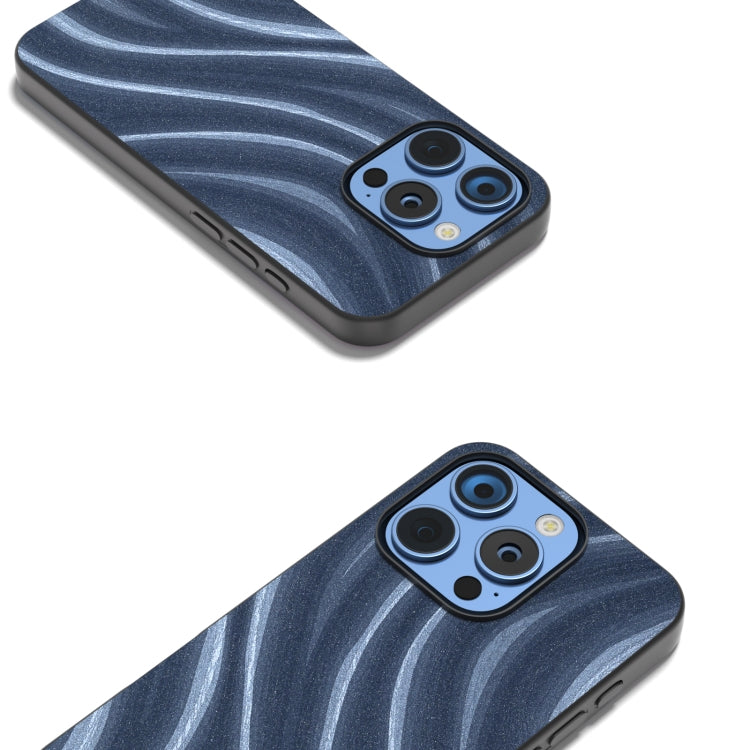 For iPhone 16 Pro Max Galactic Pattern Protective Phone Case(Blue) - iPhone 16 Pro Max Cases by buy2fix | Online Shopping UK | buy2fix