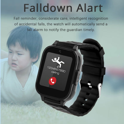 RF-V52-A 1.85 inch Screen GPS Smart Tracker WatchBand Support SOS Call / Health Monitoring For Asia / Europe / Africa / Australia(Black) - Smart Watches by buy2fix | Online Shopping UK | buy2fix