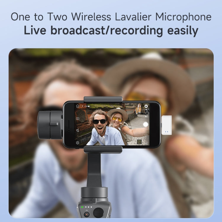 SX88 1 TX + 2 RX Smart Noise Reduction Lavalier Wireless Microphone, Specification:Type-C(Black) - Microphone by buy2fix | Online Shopping UK | buy2fix