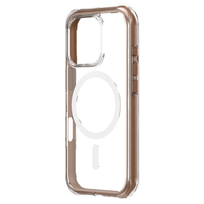 For iPhone 16 Pro ZGA Colorful Airbag Magsafe PC Hybrid TPU Phone Case(Gold) - iPhone 16 Pro Cases by ZGA | Online Shopping UK | buy2fix