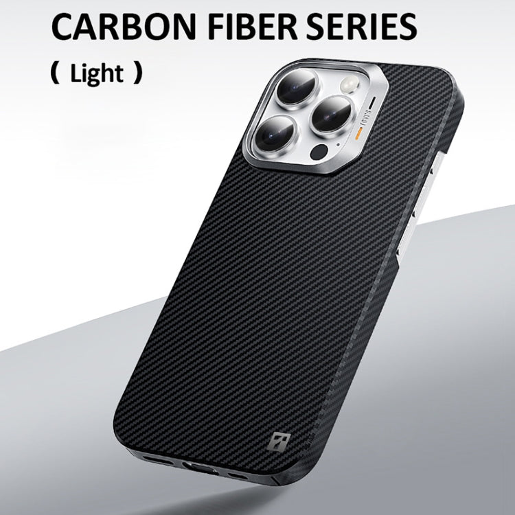 For iPhone 16 Pro TGVIS Carbon Fiber Series MagSafe Phone Case(Black) - iPhone 16 Pro Cases by TGVIS | Online Shopping UK | buy2fix