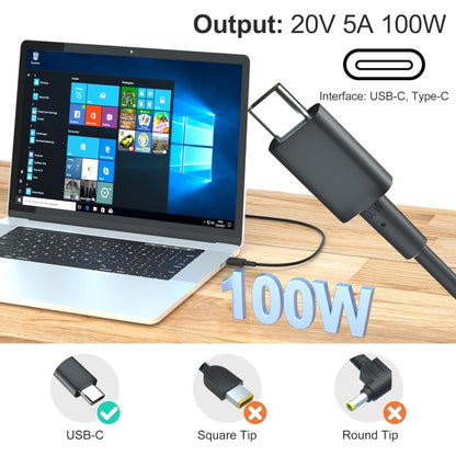 100W 20V 5A USB Type-C Plug Laptop Notebook Power Adapter For ASUS, Plug:US Plug - For Asus by buy2fix | Online Shopping UK | buy2fix