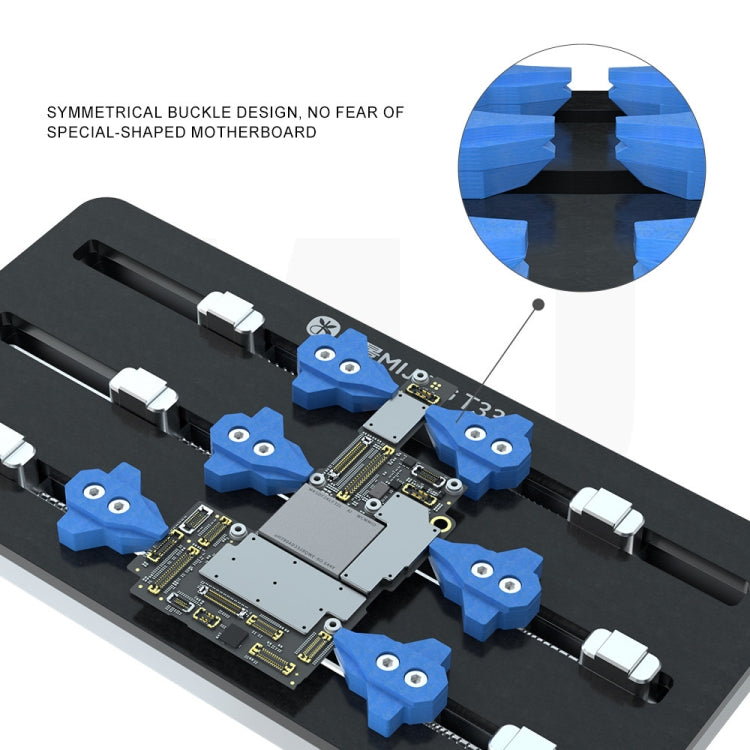 Mijing T33 Pro 3-Axis Multi-Angle Fixing Motherboard Maintenance PCB Fixture - Repair Fixture by MIJING | Online Shopping UK | buy2fix