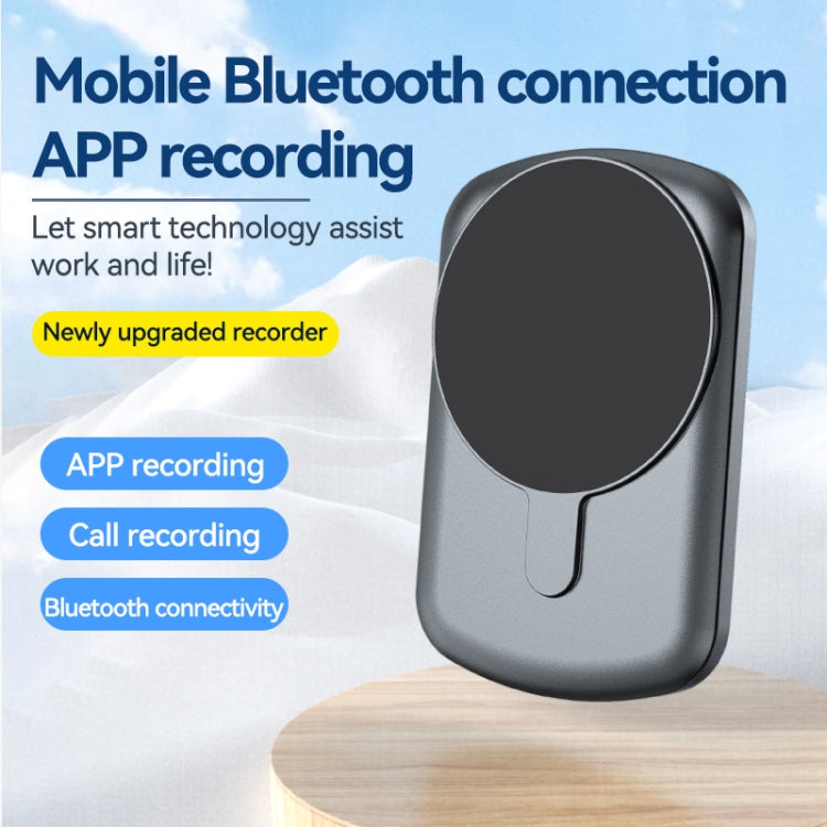 A1A Strong Magnetic Mobile Call Voice Recorder APP Recording Version, Memory:64GB(Black) - Recording Pen by buy2fix | Online Shopping UK | buy2fix