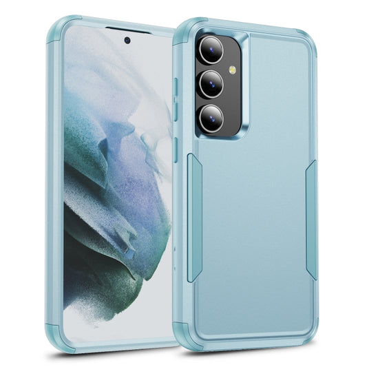 For Samsung Galaxy S25+ 5G TPU + PC Shockproof Protective Phone Case(Grey Green) - Galaxy S25+ 5G Cases by buy2fix | Online Shopping UK | buy2fix