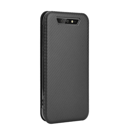 For Blackview BV5500 / BV5500 Pro / BV5500 Plus Carbon Fiber Texture Horizontal Flip TPU + PC + PU Leather Case with Card Slot(Black) - More Brand by buy2fix | Online Shopping UK | buy2fix