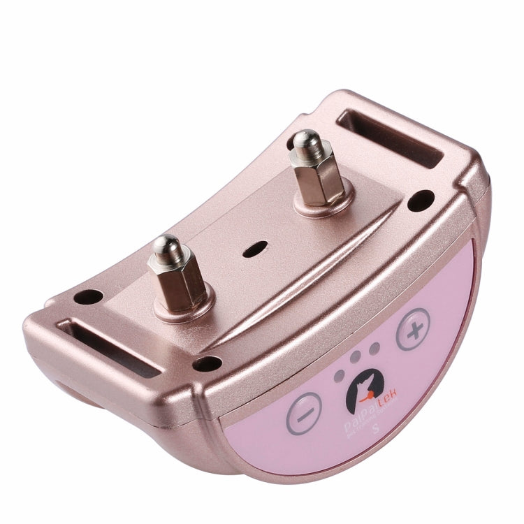 PD258 Automatic Anti Barking Collar Pet Training Control System for Dogs, S Size(Rose Gold) - Training Aids by buy2fix | Online Shopping UK | buy2fix