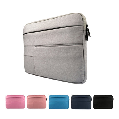 Universal Multiple Pockets Wearable Oxford Cloth Soft Portable Leisurely Laptop Tablet Bag, For 13.3 inch and Below Macbook, Samsung, Lenovo, Sony, DELL Alienware, CHUWI, ASUS, HP (Grey) - 13.3 inch by buy2fix | Online Shopping UK | buy2fix