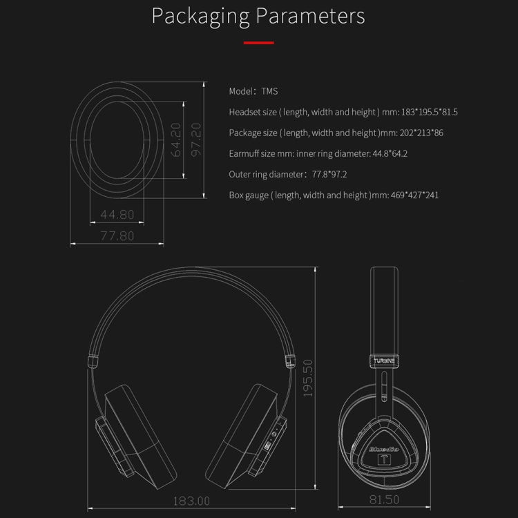 Bluedio TMS Bluetooth Version 5.0 Headset Bluetooth Headset Can Connect Cloud Data to APP(Red) - Headset & Headphone by Bluedio | Online Shopping UK | buy2fix