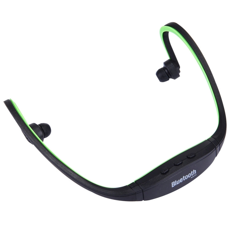 BS19 Life Sweatproof Stereo Wireless Sports Bluetooth Earbud Earphone In-ear Headphone Headset with Hands Free Call, For Smart Phones & iPad & Laptop & Notebook & MP3 or Other Bluetooth Audio Devices(Green) - Sport Earphone by buy2fix | Online Shopping UK | buy2fix