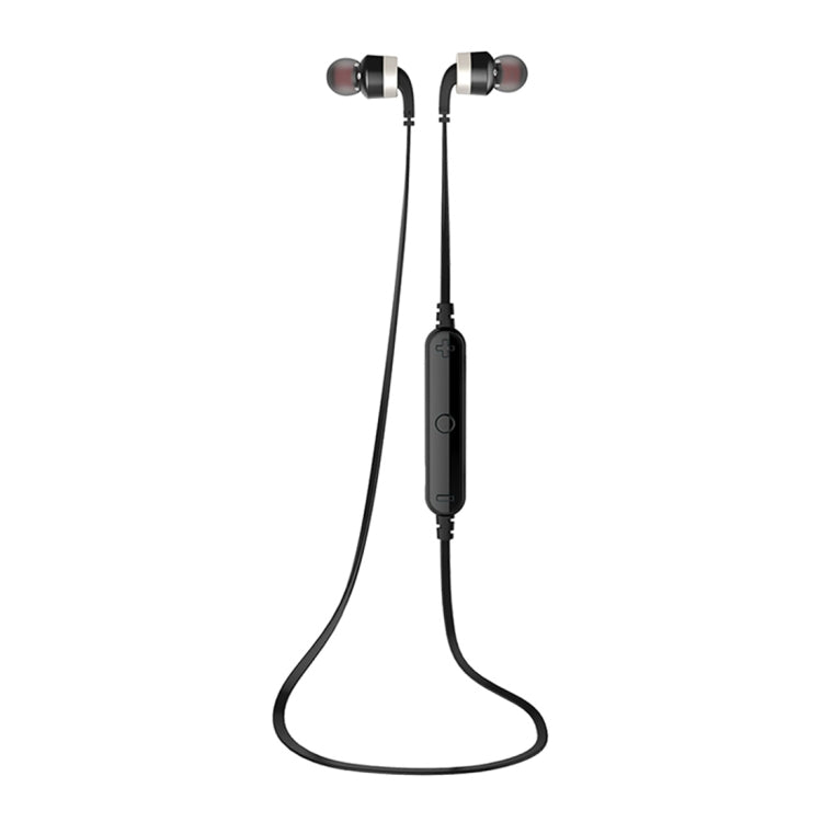 AWEI A960BL Wireless Sport Bluetooth Earphone with Wire Control, Support Handfree Call(Silver) - Bluetooth Earphone by awei | Online Shopping UK | buy2fix