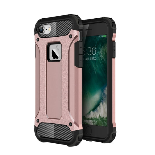 For iPhone 7 Armor TPU + PC Combination Phone Case(Rose Gold) - More iPhone Cases by buy2fix | Online Shopping UK | buy2fix