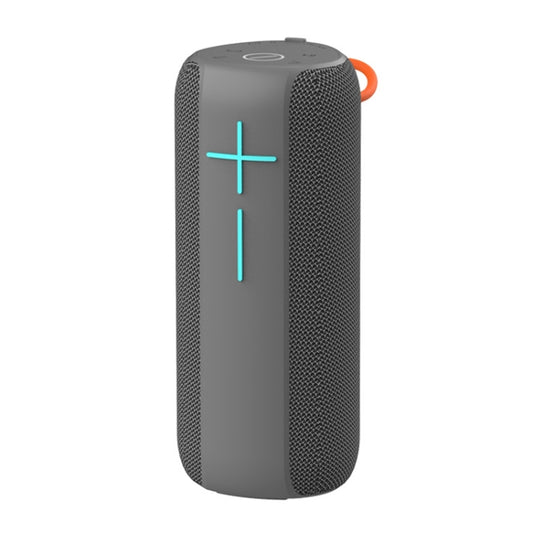 HOPESTAR P14 Pro Portable Outdoor Waterproof Wireless Bluetooth Speaker, Support Hands-free Call & U Disk & TF Card & 3.5mm AUX & FM (Grey) - Desktop Speaker by HOPESTAR | Online Shopping UK | buy2fix