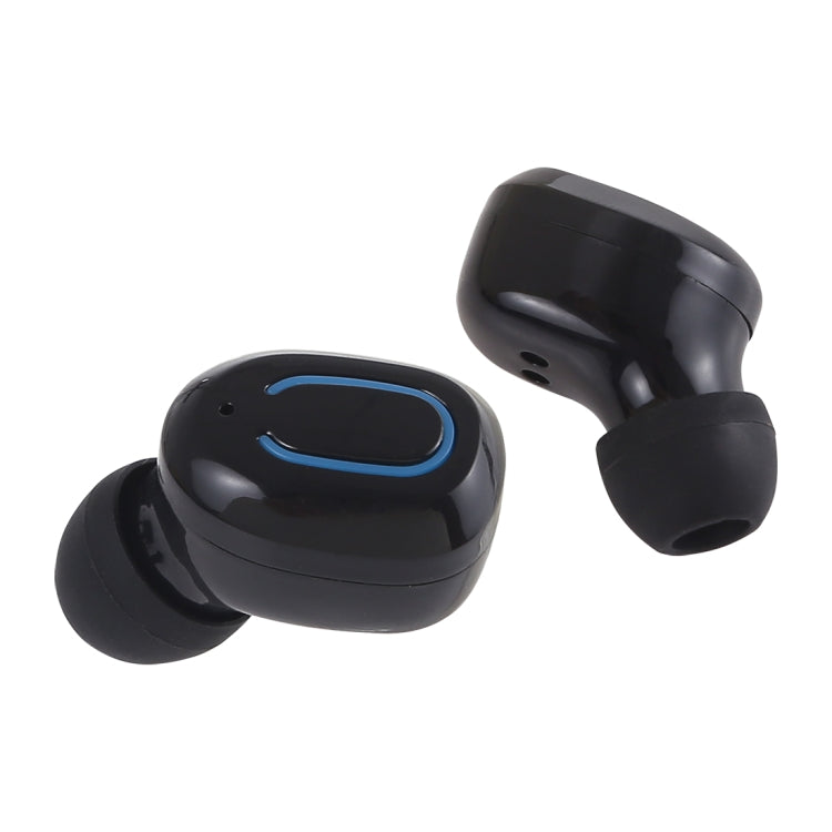 TI8S TWS Dazzling Wireless Stereo Bluetooth 5.0 Earphones with Charging Case(Black) - TWS Earphone by buy2fix | Online Shopping UK | buy2fix