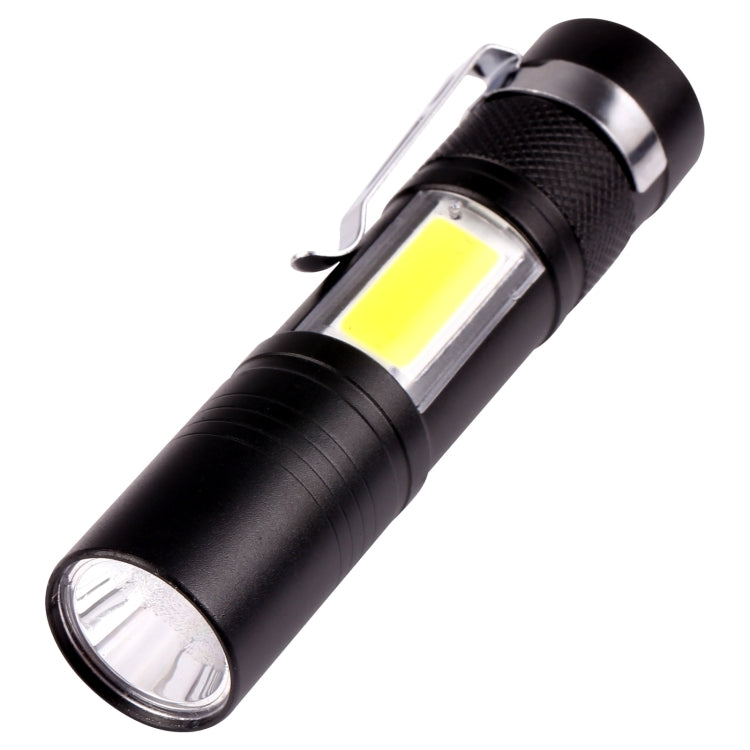 Pocket Flashlight Strong Light 3 Modes USB Rechargeable - Mini Flashlight by buy2fix | Online Shopping UK | buy2fix