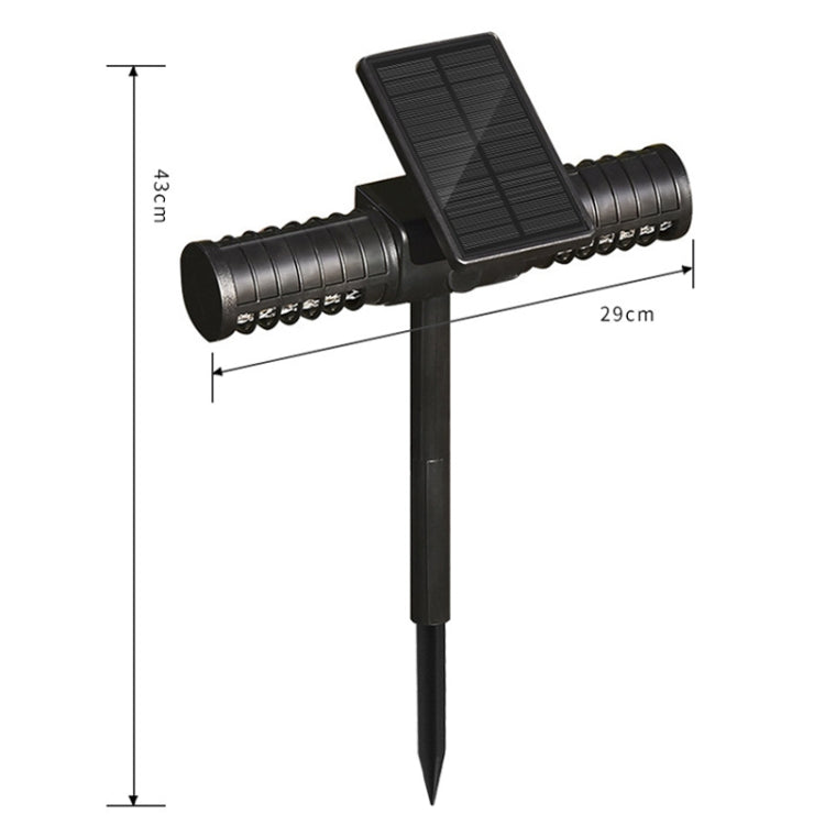 SZ-16008 Solar Mosquito Killer Light Outdoor IP65 Waterproof LED Landscape Garden Ground Plug Mosquito Trap Decorative Lawn Lamp - Solar Lights by buy2fix | Online Shopping UK | buy2fix