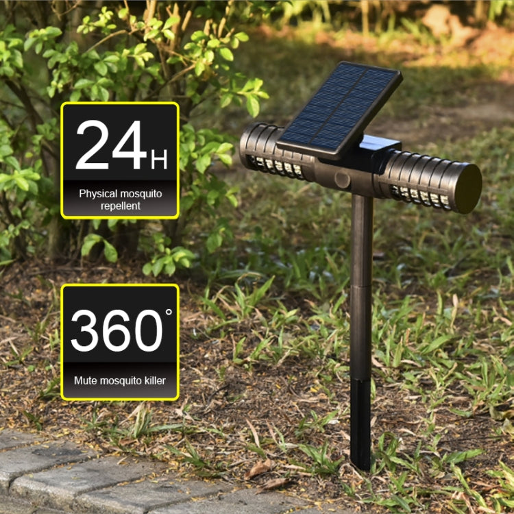 SZ-16008 Solar Mosquito Killer Light Outdoor IP65 Waterproof LED Landscape Garden Ground Plug Mosquito Trap Decorative Lawn Lamp - Solar Lights by buy2fix | Online Shopping UK | buy2fix