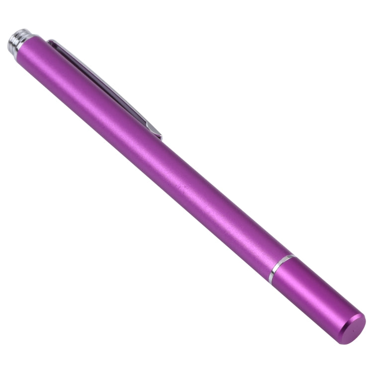 Universal Silicone Disc Nib Capacitive Stylus Pen (Purple) - Stylus Pen by buy2fix | Online Shopping UK | buy2fix