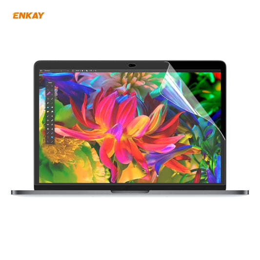 ENKAY HD PET Screen Protector for MacBook Pro 15.4 inch A1707 (2016 - 2017) / A1990 (2018) - Screen Protectors by ENKAY | Online Shopping UK | buy2fix