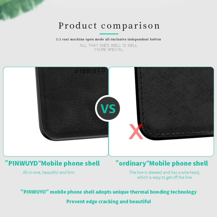 PINWUYO Shockproof Waterproof Full Coverage PC + TPU + Skin Protective Case for One Plus 6T (Black) - More Brand by PINWUYO | Online Shopping UK | buy2fix