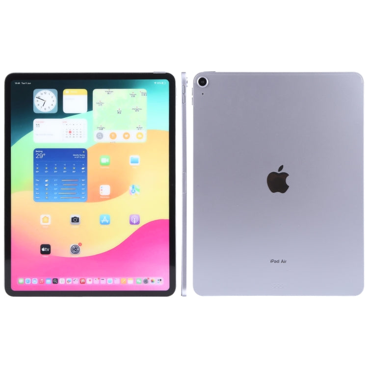 For iPad Air 13 2024 Color Screen Non-Working Fake Dummy Display Model (Purple) - For iPhone & iPad by buy2fix | Online Shopping UK | buy2fix