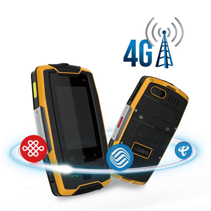 SERVO X7 Plus Rugged Phone, 2GB+16GB, IP68 Waterproof Dustproof Shockproof, Front Fingerprint Identification, 2.45 inch Android 6.0 MTK6737 Quad Core 1.3GHz, NFC, OTG, Network: 4G, Support Google Play(Yellow) - SERVO by SERVO | Online Shopping UK | buy2fix