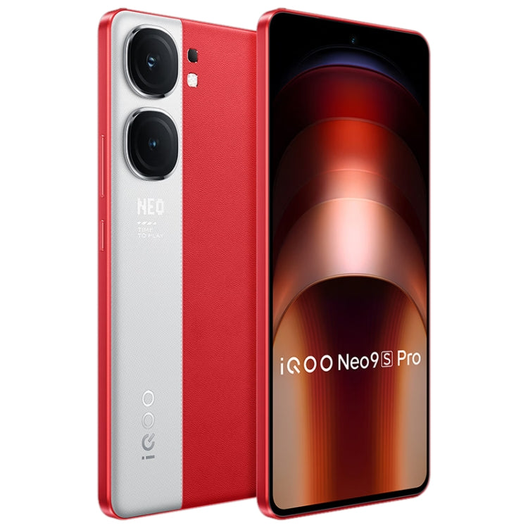 vivo iQOO Neo9S Pro, Dual Back Cameras, 12GB+512GB, Face ID / Fingerprint Identification, 6.78 inch Android 14 OriginOS 4 Dimensity 9300+ Octa Core, OTG, NFC, Network: 5G, Support Google Play (Red) - vivo by vivo | Online Shopping UK | buy2fix