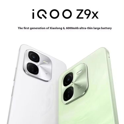 vivo iQOO Z9x, Dual Back Cameras, 8GB+256GB, Face ID Screen Fingerprint Identification, 6.72 inch Android 14.0 OriginOS 4 Snapdragon 6 Gen 1 Octa Core 2.2GHz, OTG, Network: 5G, Support Google Play (White) - vivo by vivo | Online Shopping UK | buy2fix