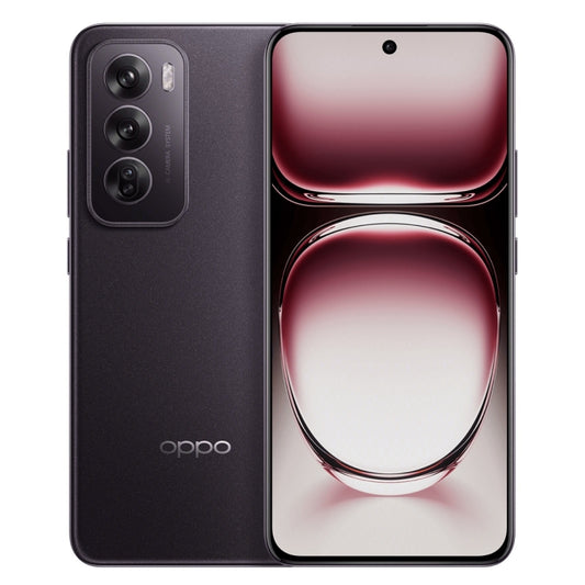 OPPO Reno12 AI Phone, 12GB+512GB, Screen Fingerprint, 6.7 inch ColorOS 14.1 Dimensity 8250 Octa Core up to 3.1GHz, NFC, OTG, Network: 5G (Black) - OPPO by OPPO | Online Shopping UK | buy2fix