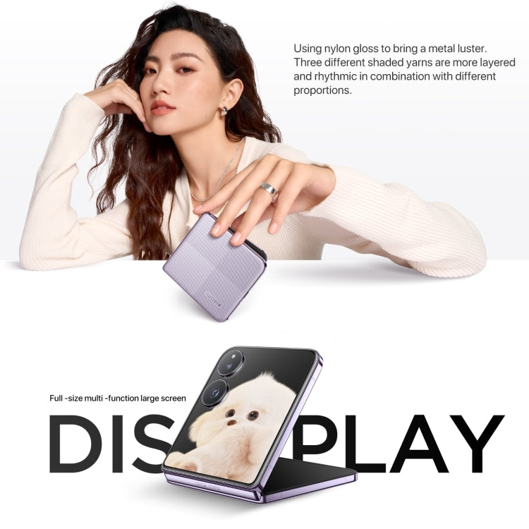 Xiaomi MIX Flip, 12GB+512GB, 6.86 inch + 4.01 inch Xiaomi HyperOS Snapdragon 8 Gen 3 Octa Core 4nm up to 3.3GHz, NFC, Network: 5G (White) - Xiaomi MI by buy2fix | Online Shopping UK | buy2fix