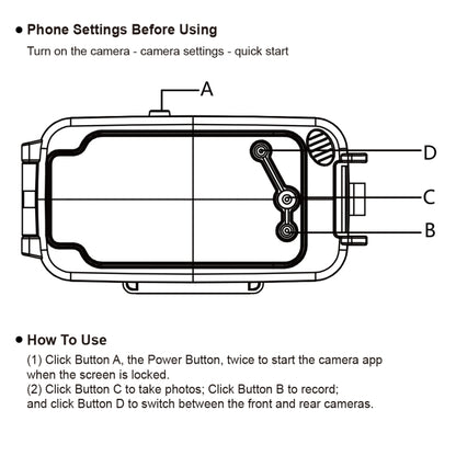 PULUZ 40m/130ft Waterproof Diving Case for Galaxy S9+, Photo Video Taking Underwater Housing Cover, Only Support Android 8.0.0 or below(White) - Galaxy Phone Cases by PULUZ | Online Shopping UK | buy2fix